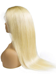 Long Blonde Pre Plucked Bleached Knots wigs Pure 613 Blonde Human wigs With Baby Hair-Chloewigs